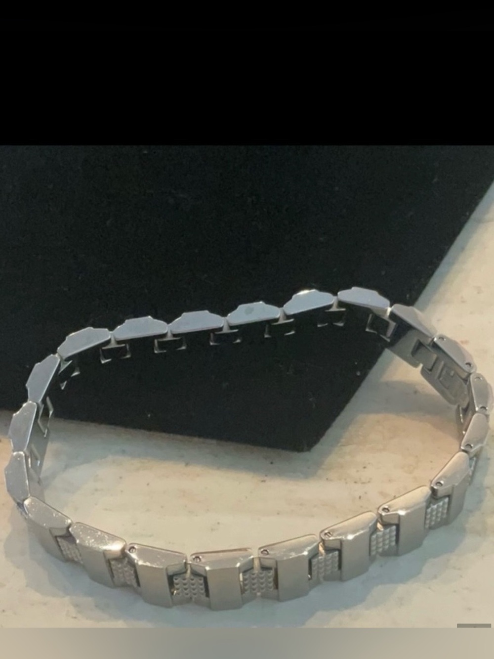 Stainless Steel Bracelet Men Silver Links Classic
